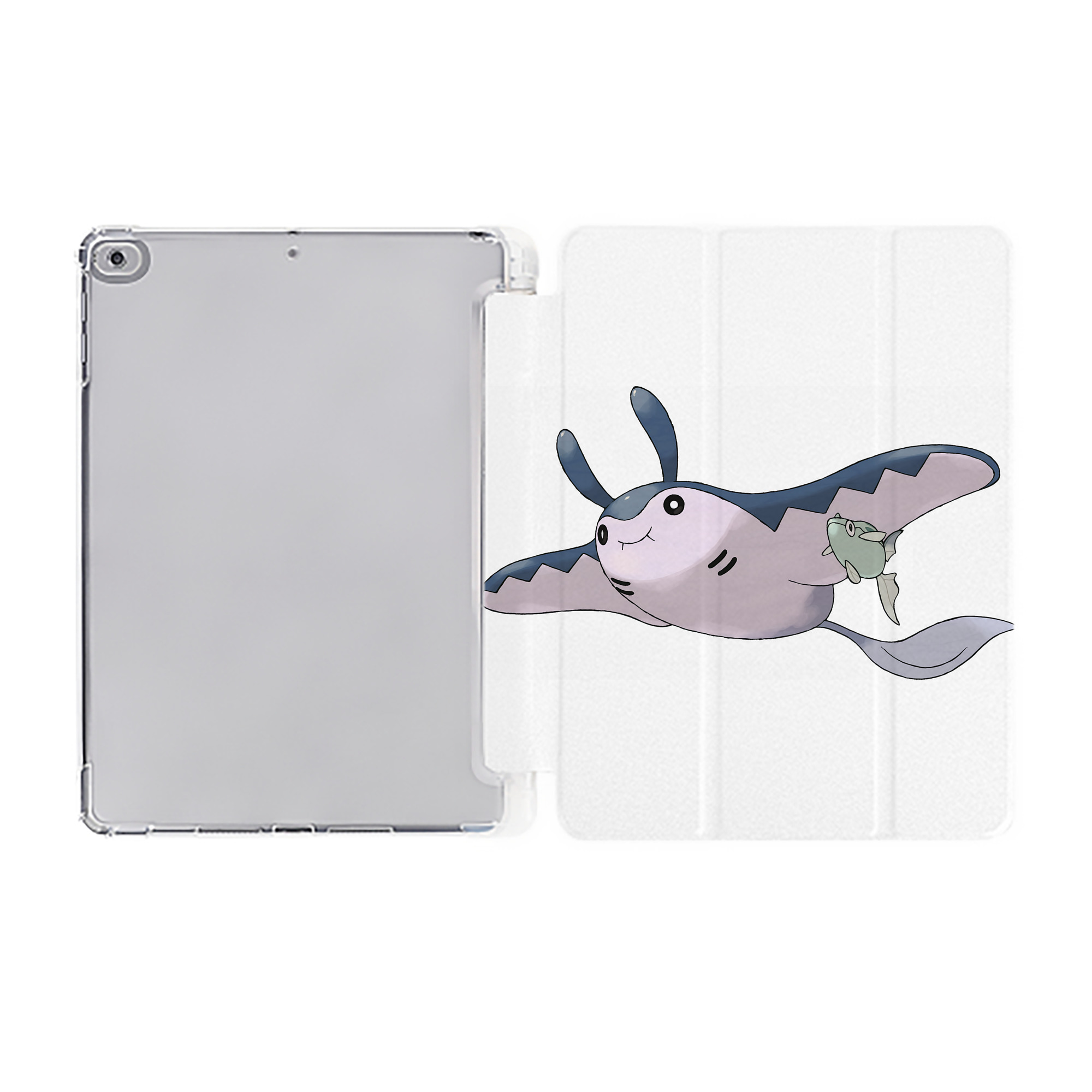 （画像用） ポケットモンスター Pokémon IPad ケース ペン収納付き 三つ折りスタンド PUレザー×シリコン 対応機種9.5/10.5/10.9インチ